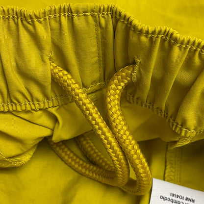 DSG Women's 3 in Notched Woven Shorts Grounded Yellow Solid Summer DAW13108