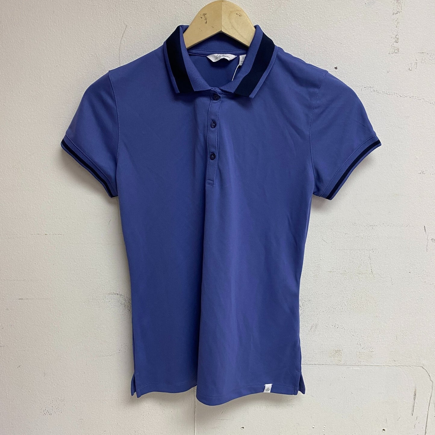 Walter Hagen Women's Pique Rib Trim Short Sleeve Golf Polo Marlin WGH11503F22