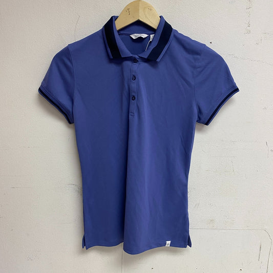 Walter Hagen Women's Pique Rib Trim Short Sleeve Golf Polo Marlin WGH11503F22