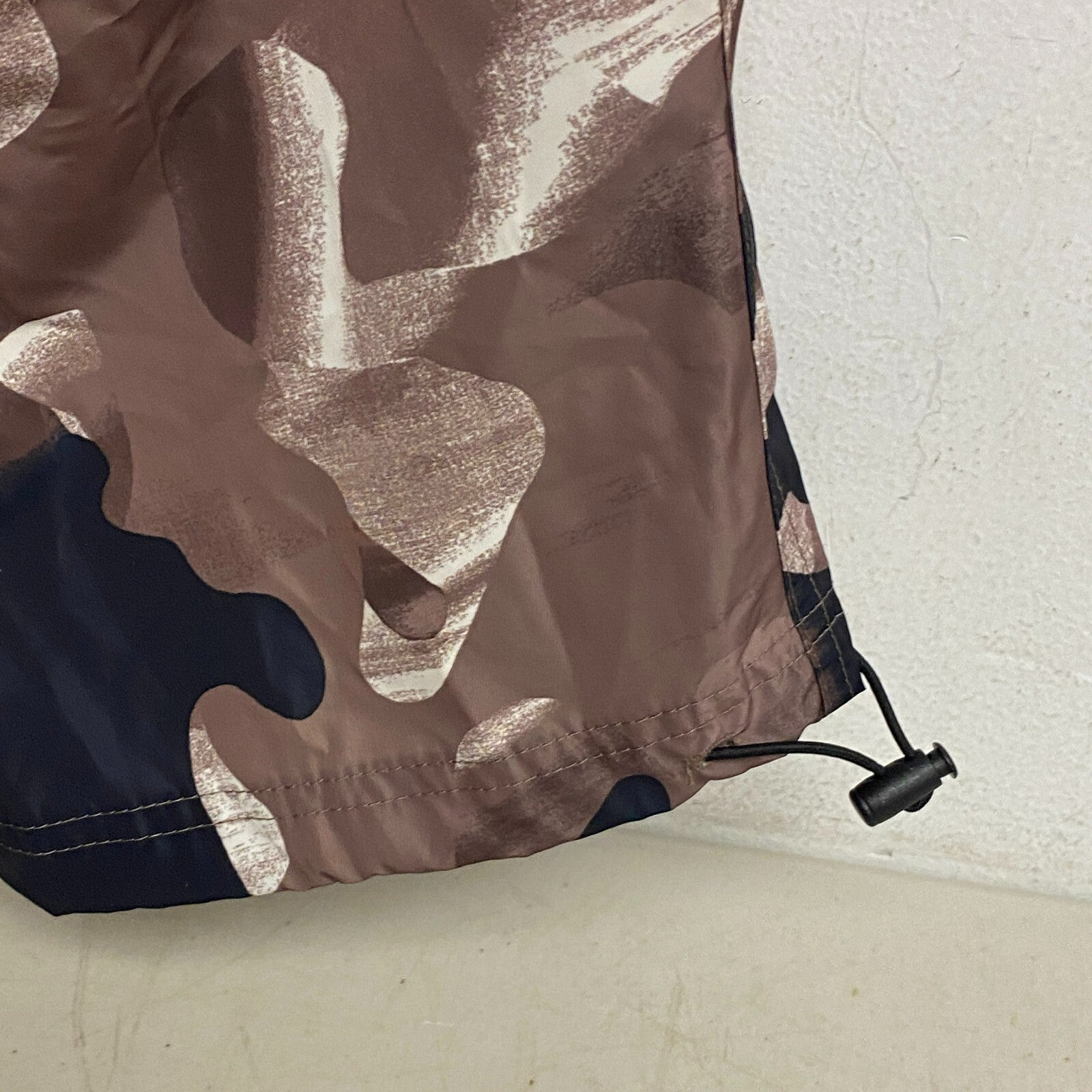 DSG Womens Parachute Pant Cyber Camo Brown Loose Fit Full length BOSSW23111PRT