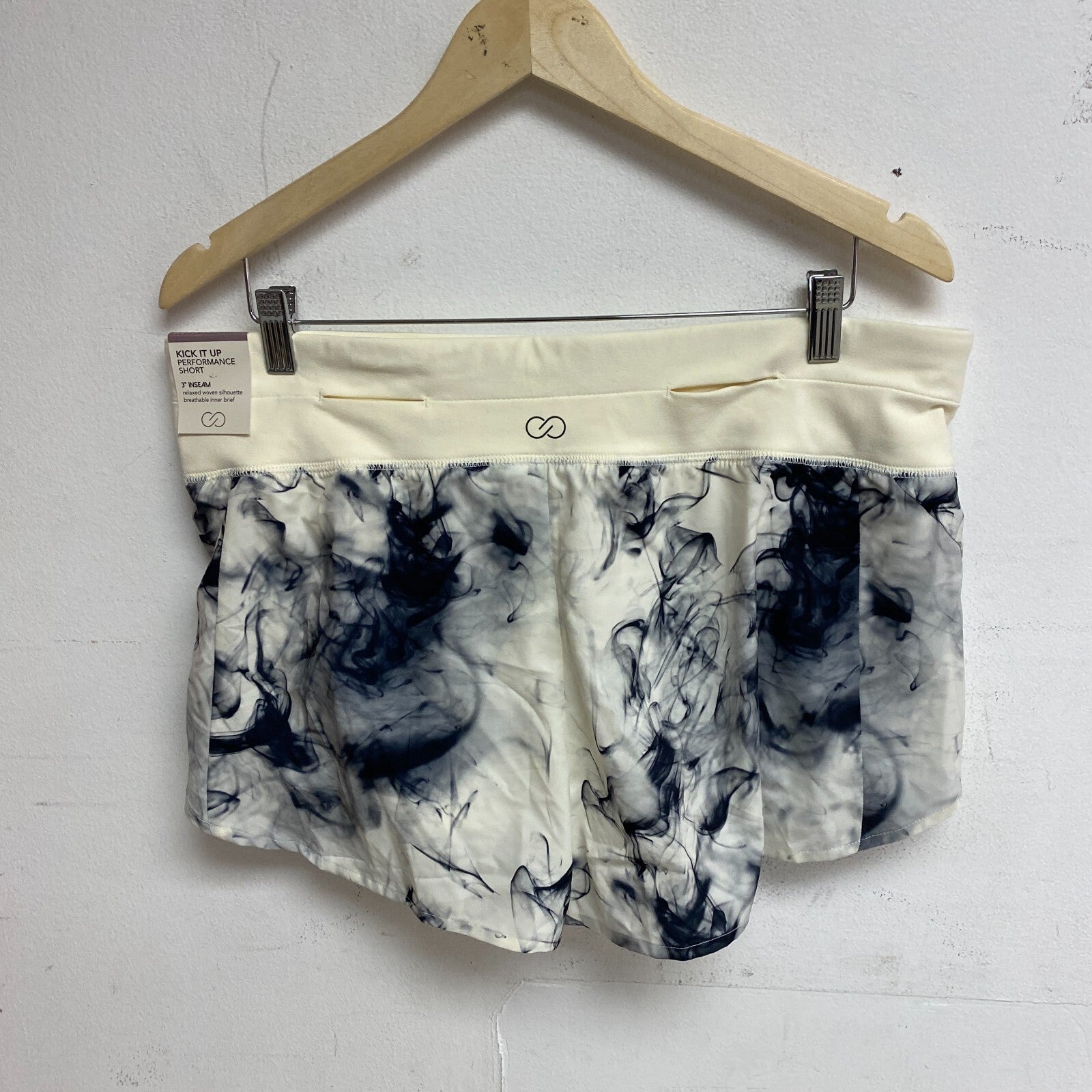 Calia Womensn Kick It up Short Sacred Smoke Unbleached WAX12261PRT BRAND NEW