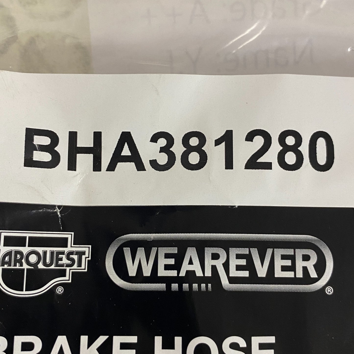 Carquest Wearever Brake Hose Assembly BHA381280 w/ Copper Washers Included