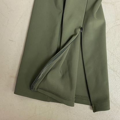 CALIA Women's Sculpt Flare Zipper Leg Pant Dark Olive WAX32296VC BRAND NEW