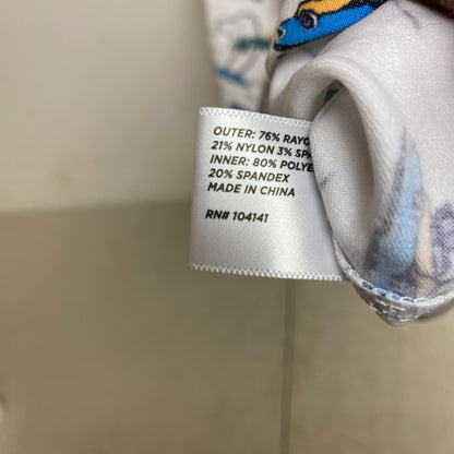 Calia Womens 17" Tummy Control Skort Island Multi Print WGH17430PS23