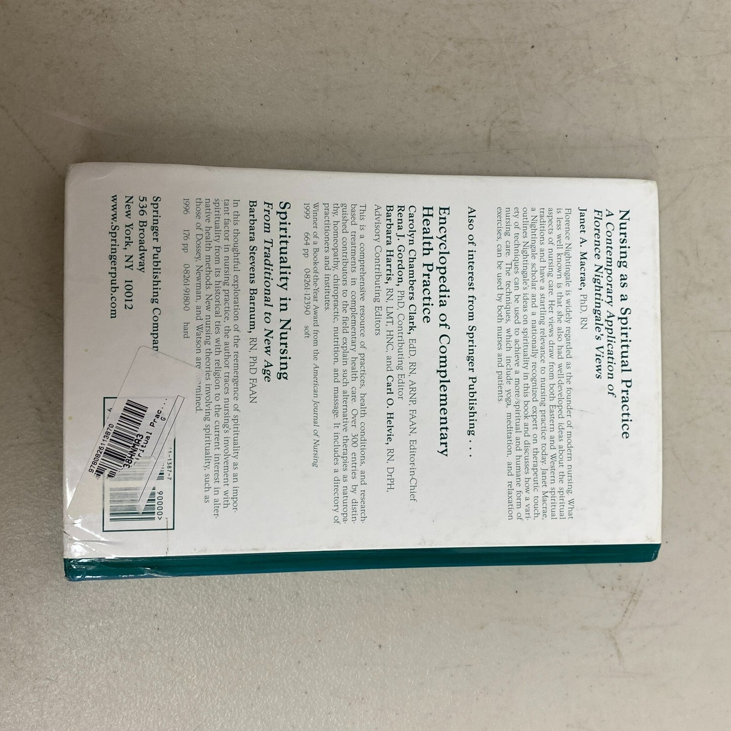 Nursing as a Spiritual Practice: A Contemporary Application of Florence