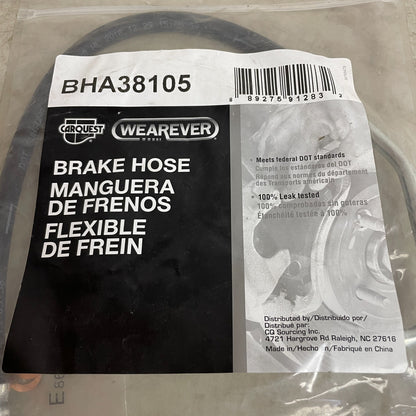 Carquest Wearever BHA38105 Brake Hydraulic Hose Assembly with Copper Washers