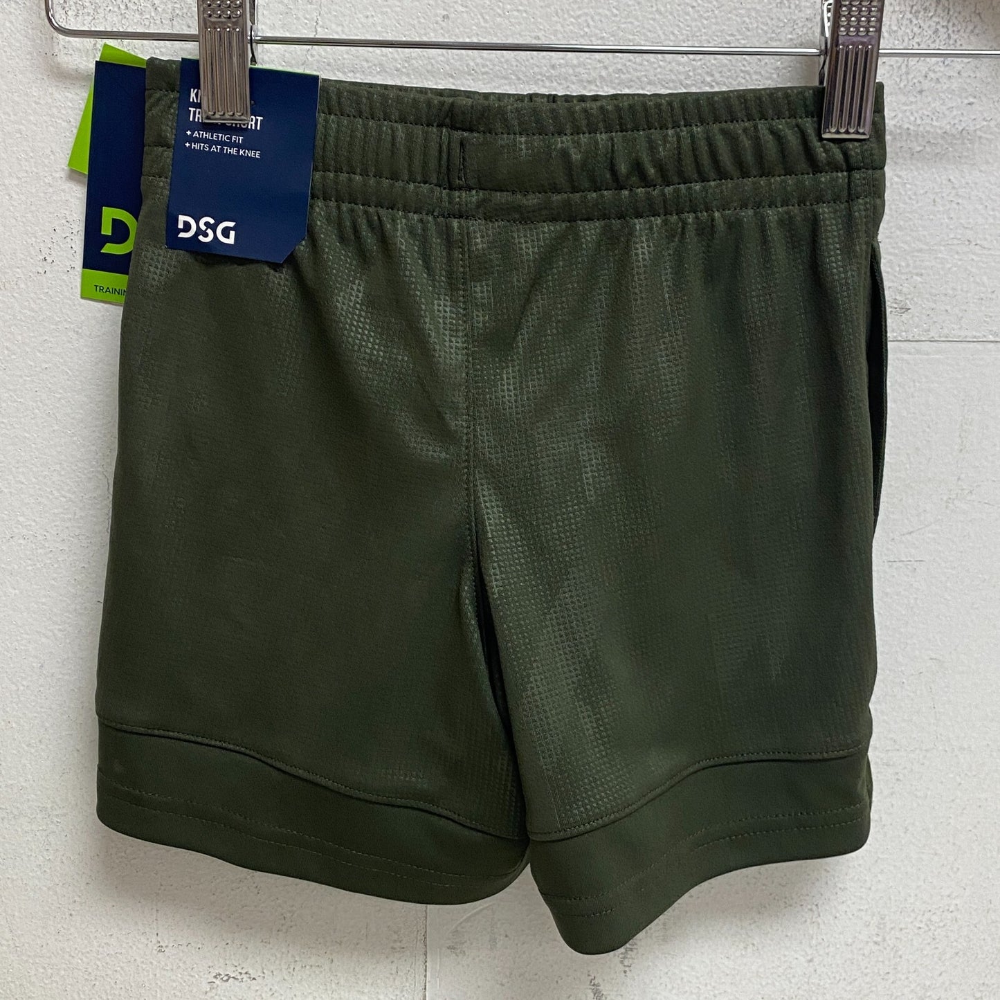 DSG Boy's Training Knit Short Dark Green DAB13103 BRAND NEW