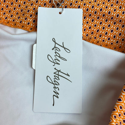 Calia Womens 17" Tummy Control Skort Navette Orange Solid WGH17430PS23