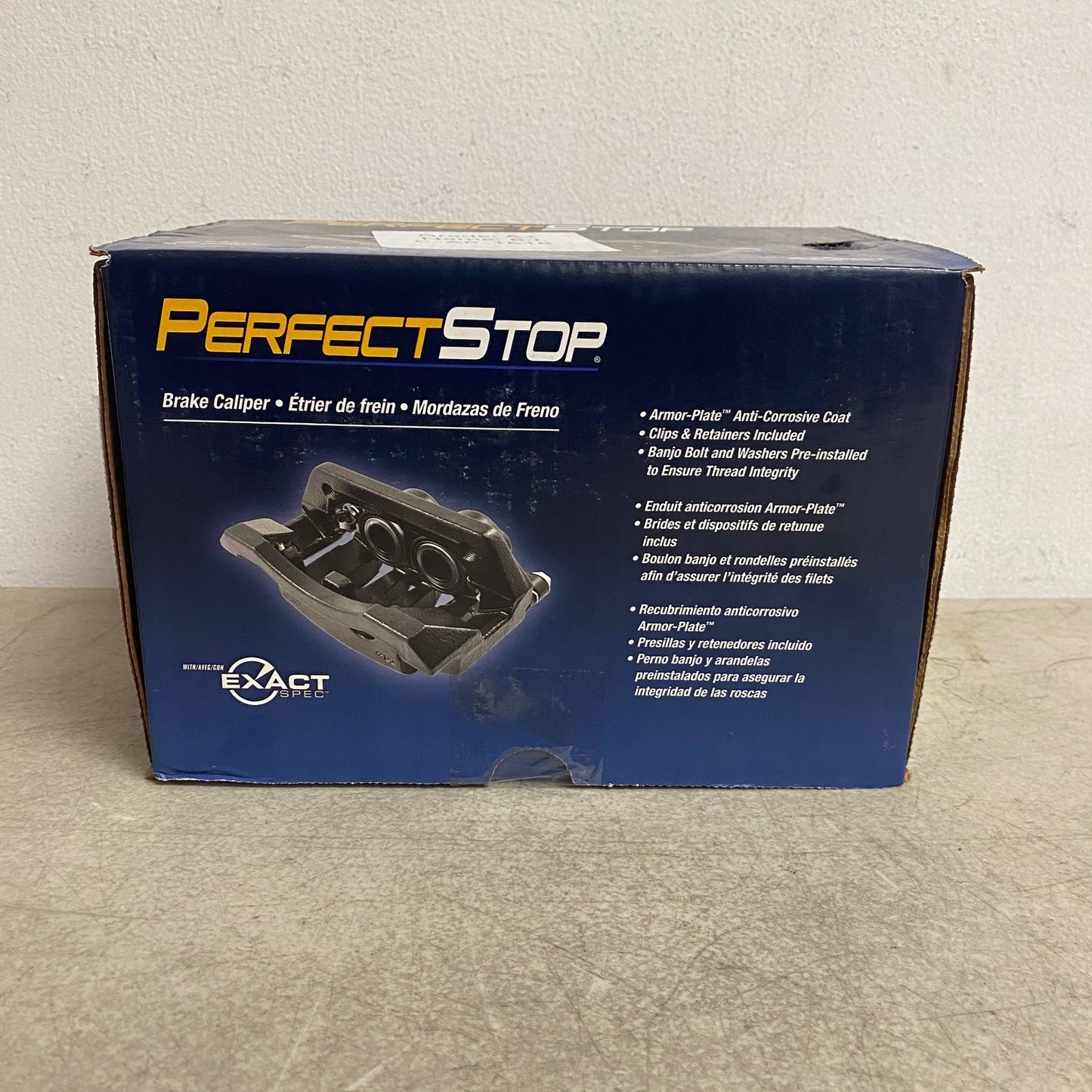 Perfect Stop 89X01632B Reman Disc Brake Caliper Front Cast-Iron Coated