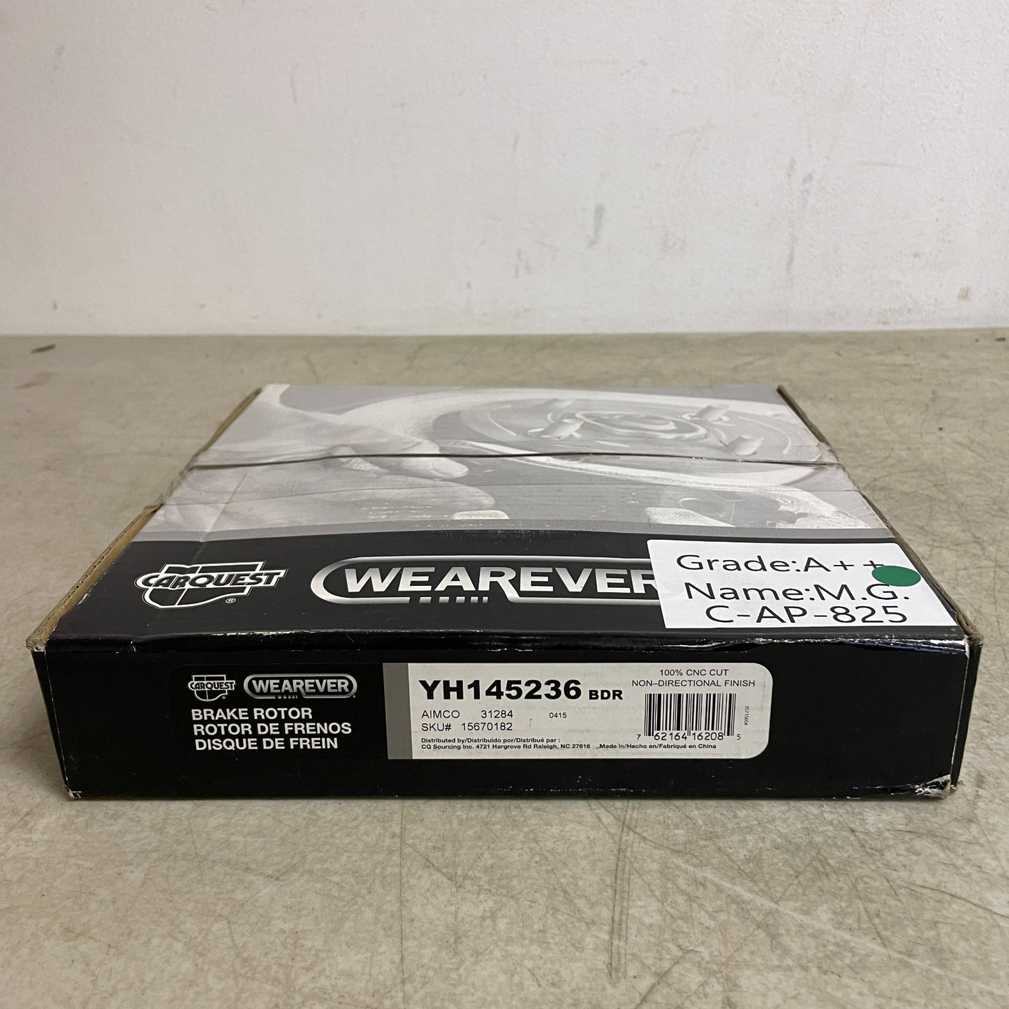 Carquest Premium Vented Brake Rotor BDR YH145236