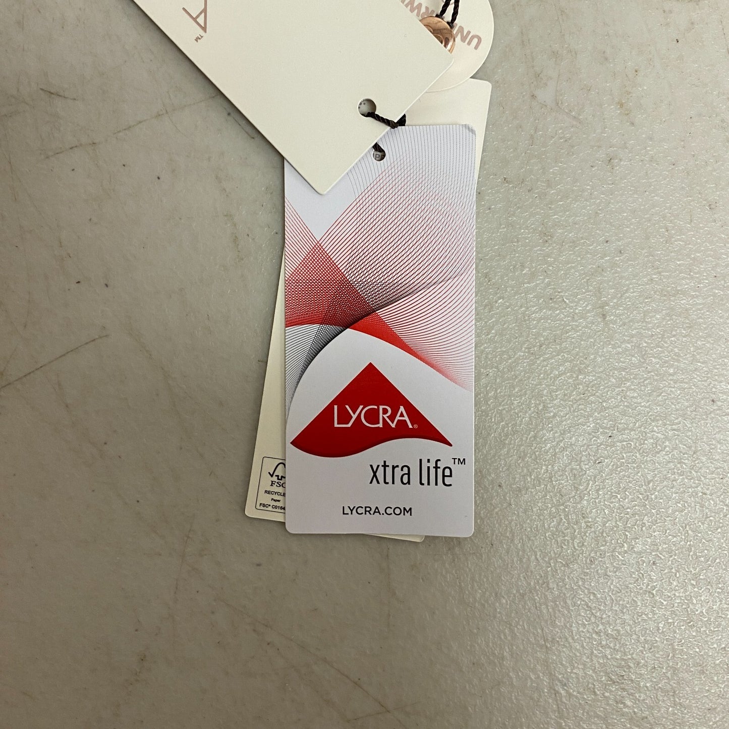 Calia Women's Swim Collection Knot Front Racerback Bikini Top White WSA23211N