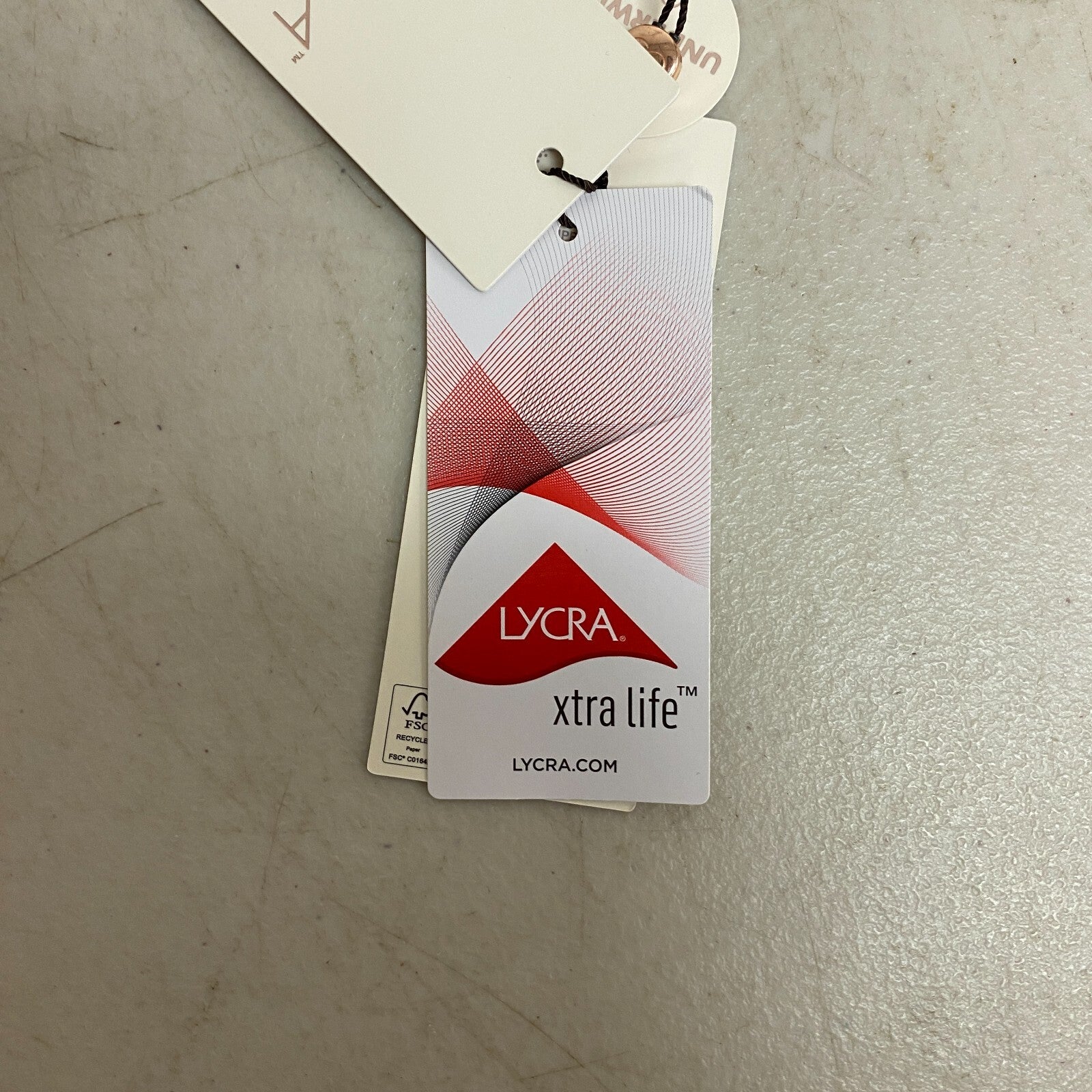 Calia Women's Swim Collection Knot Front Racerback Bikini Top White WSA23211N