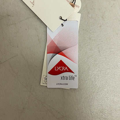 Calia Women's Swim Collection Knot Front Racerback Bikini Top White WSA23211N