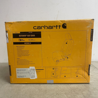 Carhartt Covercraft SeatSaver Seat Covers Ford F-150 F-250 F-350 Bucket Gravel