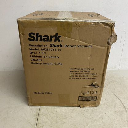 Shark AV2810YS PowerDetect NeverTouch Self- Empty Robot Vacuum & Mop New