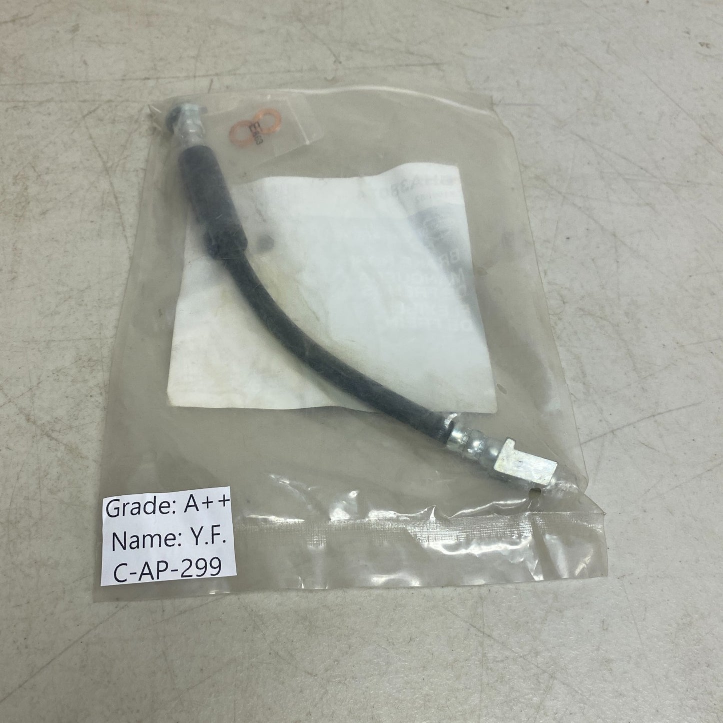 CARQUEST Brake Hydraulic Hose Black EPDM Rubber 22.95″ Model BHA38074