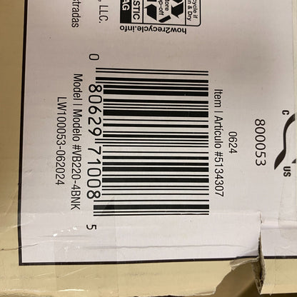 allen + roth Emeryson 4-Light Vanity Light Brushed Nickel Finish Clear Glass ...