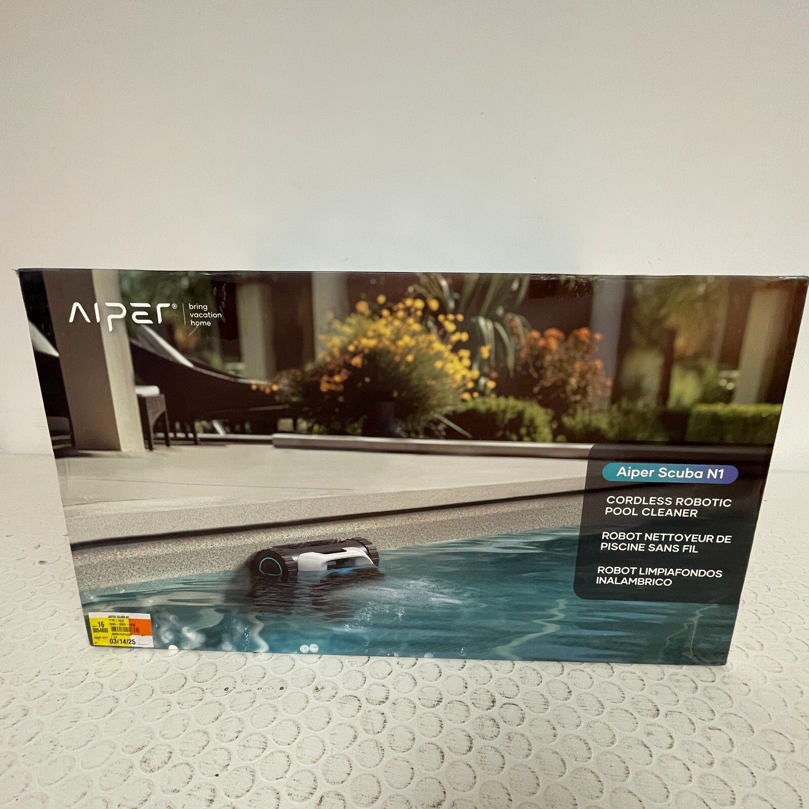 Aiper Scuba S1 Cordless Robotic Inground Pool Cleaner Vacuum Wall Floor Cleaning