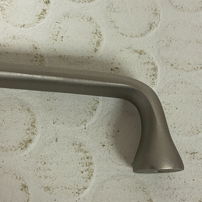 Signature Hardware 5-1/8" Orvin brass cabinet pull - brushed nickel SH551072BN