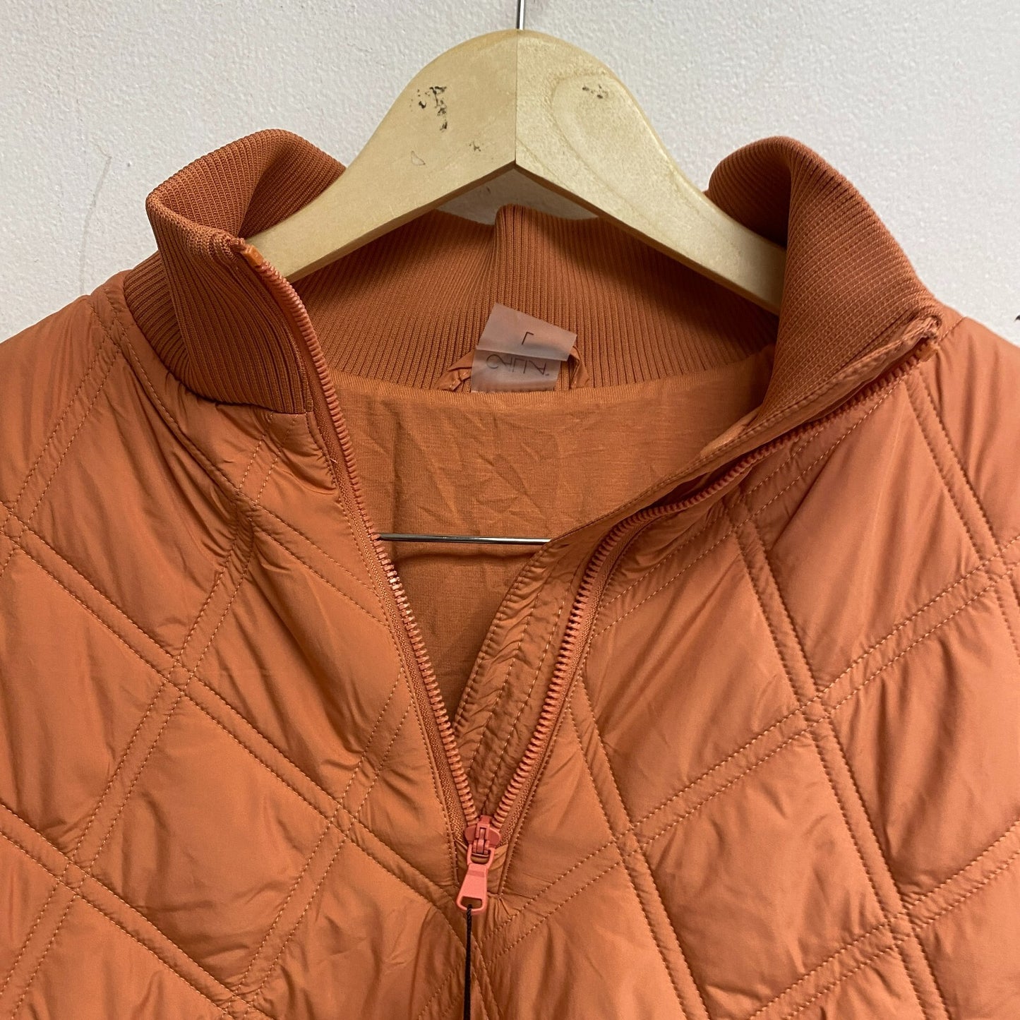 Calia Women's Quilted 1/2 Zip Pullover Apricot Aura WAX33055