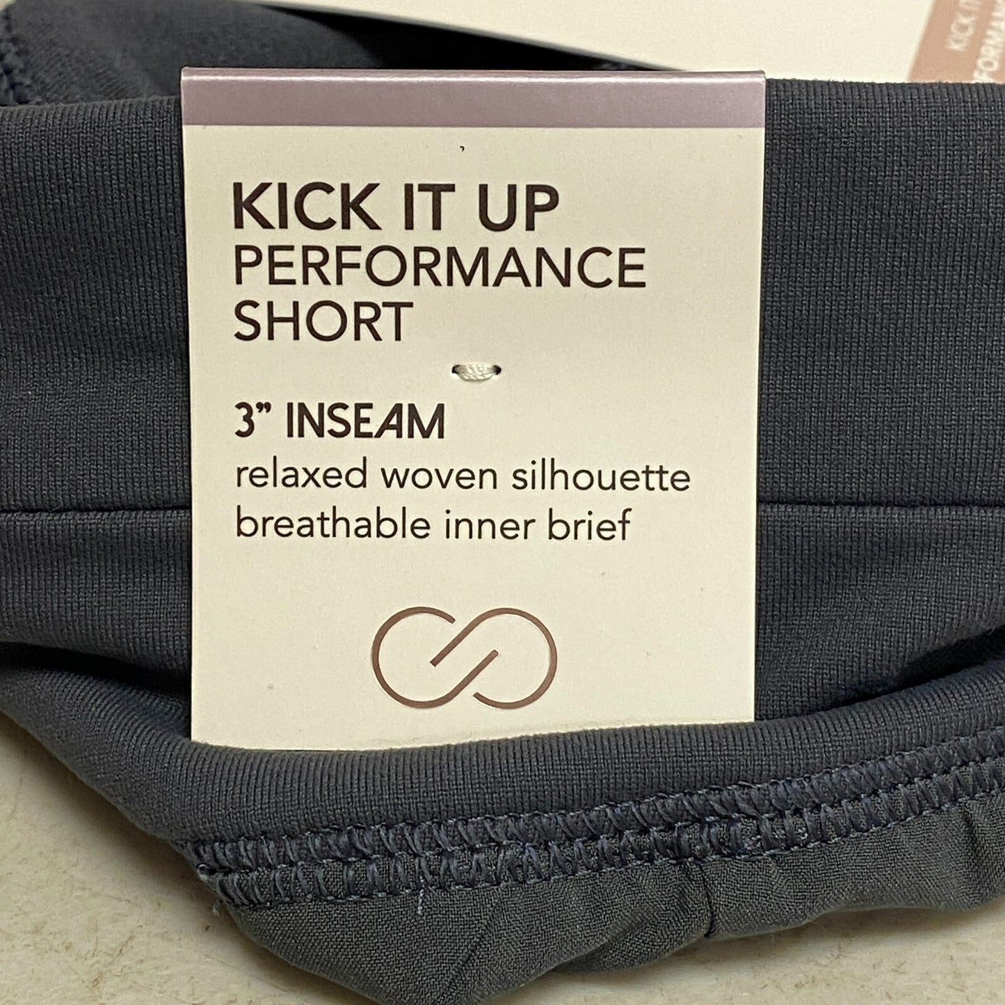 Calia Women's Kick it up Short Carbon Grey WAX12261 Stylish Fitness Training