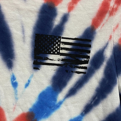 DSG Boys' Tie Dye Cotton Graphic T-Shirt Blue/Scar/Navy Spiral Tie Dye DAB12100