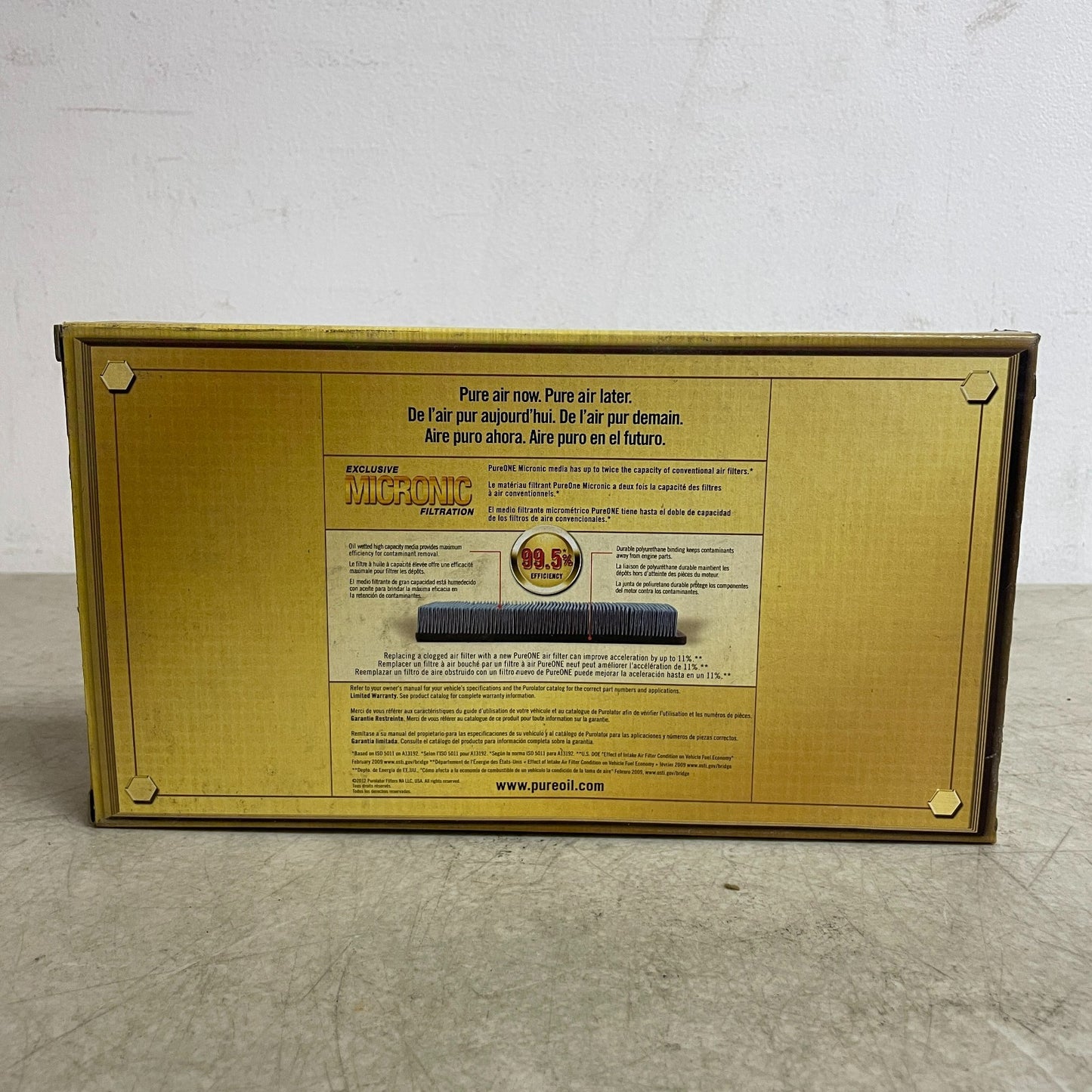 Purolator PureONE PA23592 Panel Engine Air Filter Fits Nissan Versa 2012 Ford