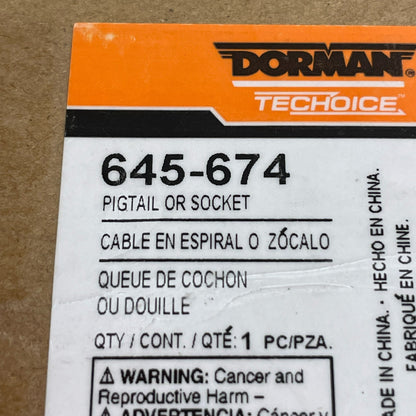 Dorman 645-674 Front Turn Signal Light Socket for Select Suzuki Models