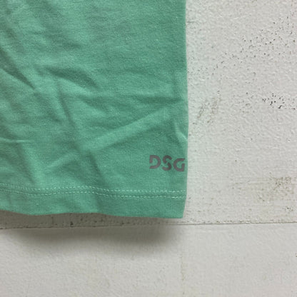 DSG Boys' Solid Cotton Graphic Tee Shirt Cool Mint Beachside Court DAB21108