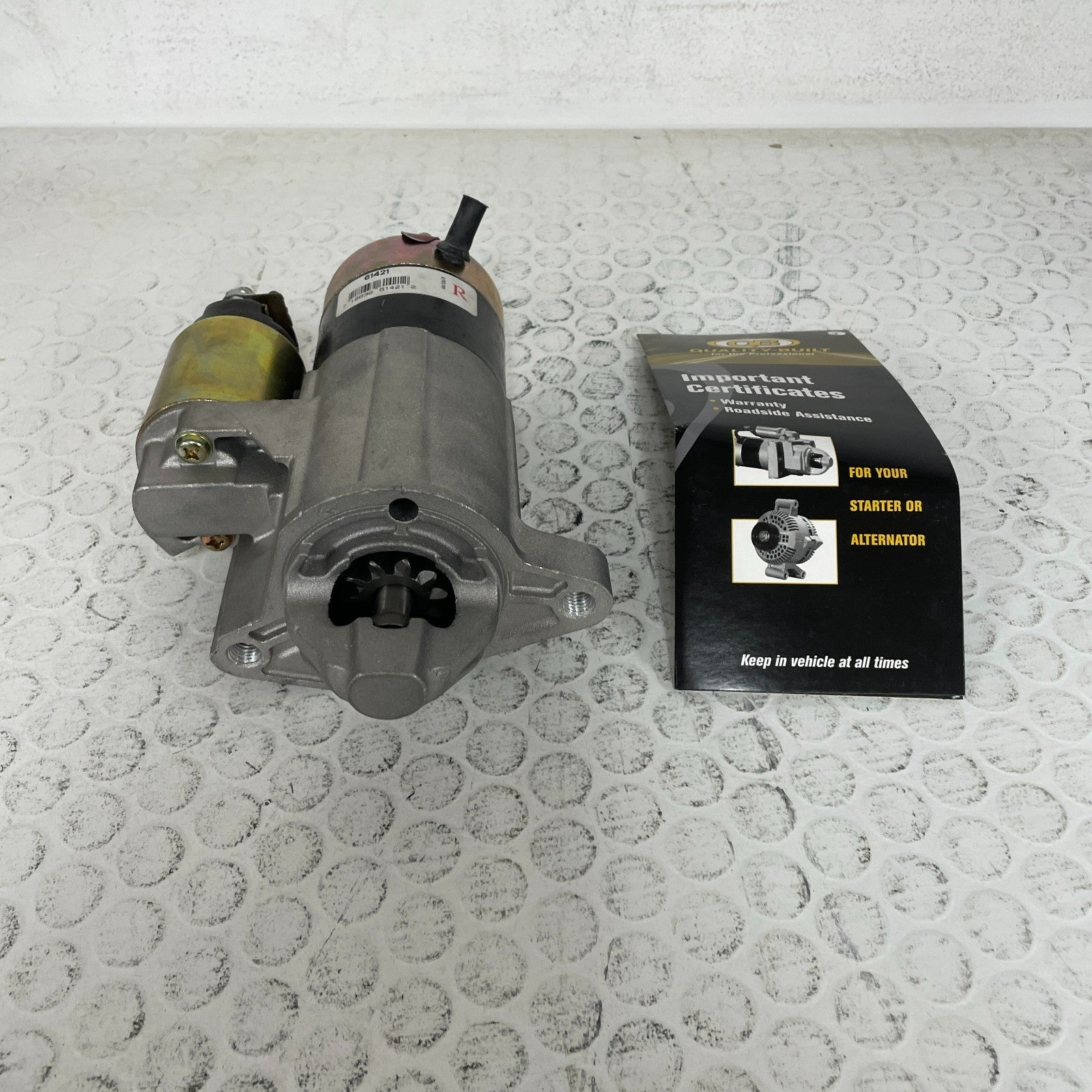 Quality-Built 17897 Starter Motor Remanufactured 12V
