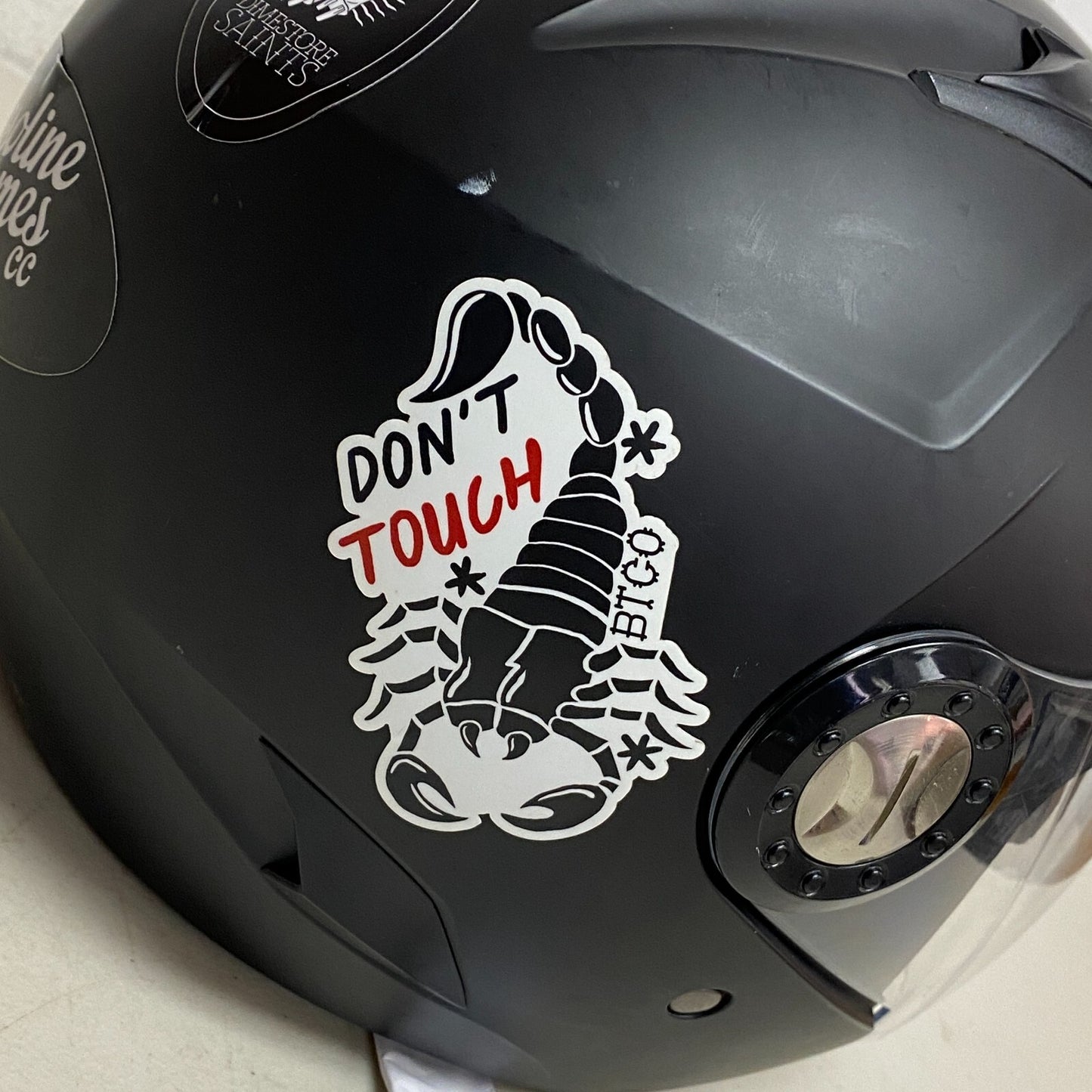 Indian Motorcycle Helmet w/Face Cover Size L Adjustable Under Shading cover Matt