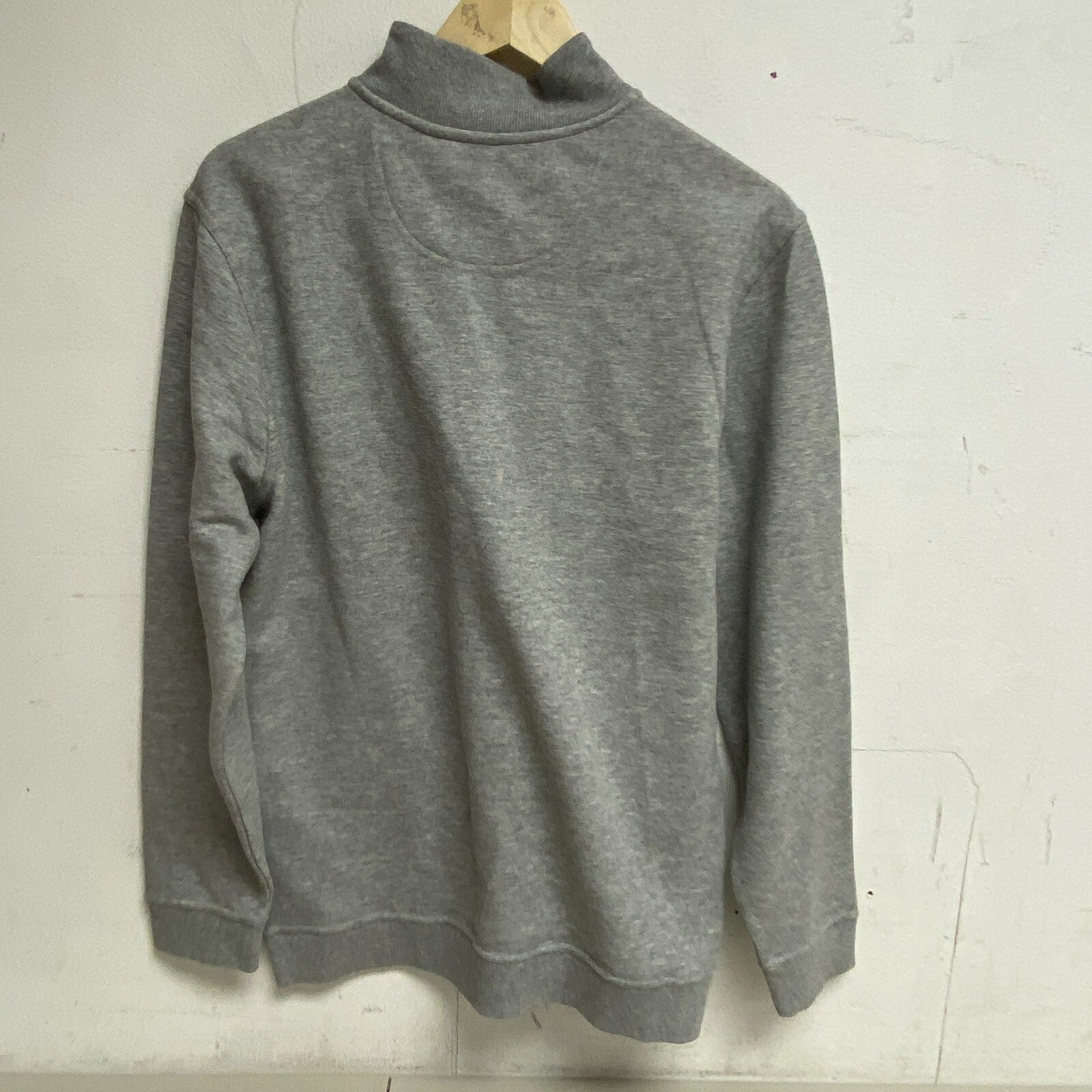 Walter Hagen Men's Perfect 11 Pique Fleece Mid 1/4 ZIP Light Grey Heather MGA361