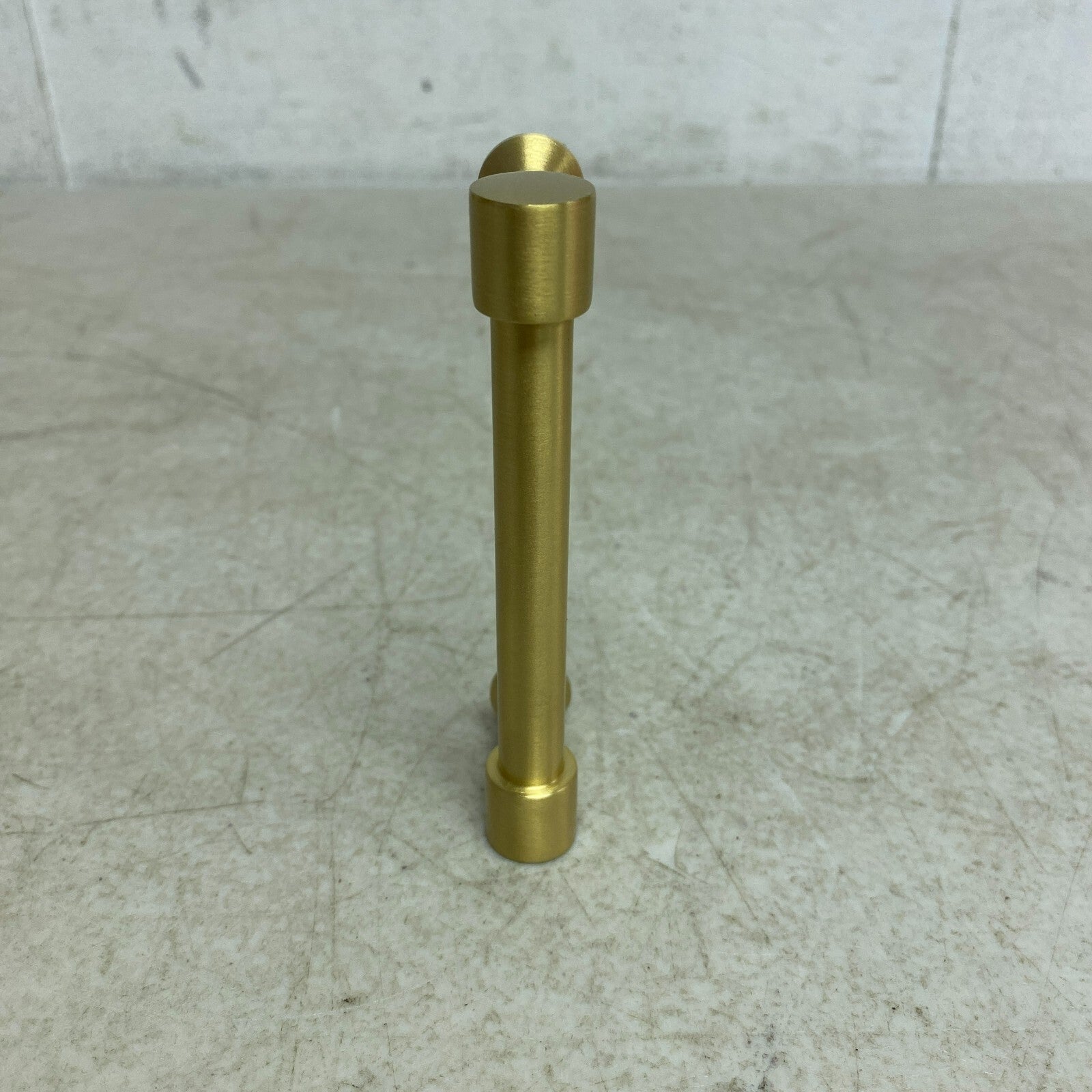 Signature Hardware 8" Strasbourg Solid Brass Cabinet Pull - Satin Brass