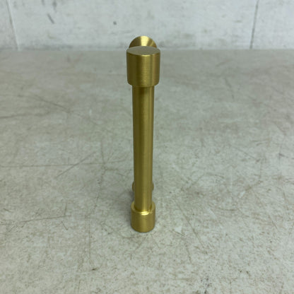 Signature Hardware 8" Strasbourg Solid Brass Cabinet Pull - Satin Brass