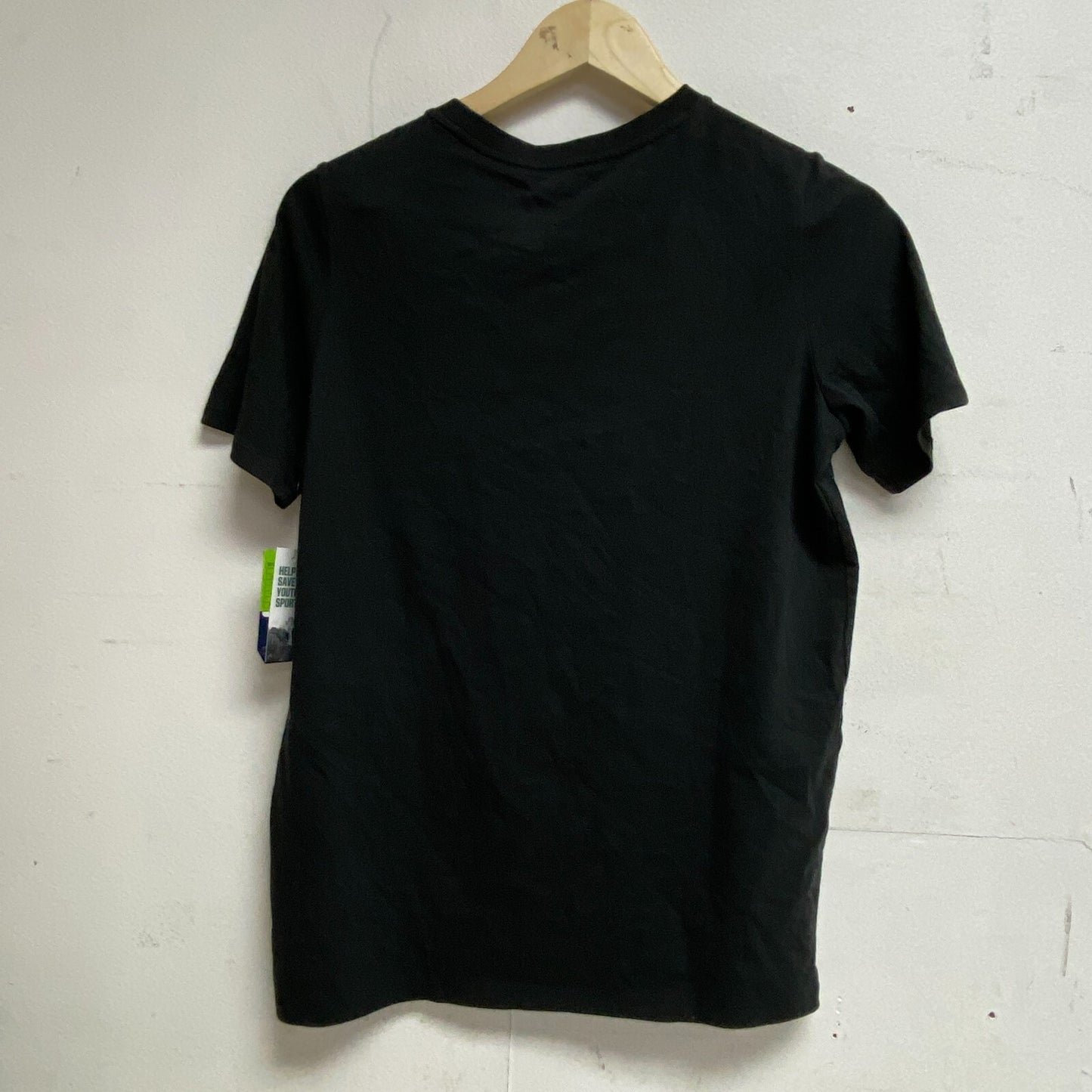 DSG Boy Everyday Relaxed Solid Cotton Graphic Tee Pure Black Track DAB12118