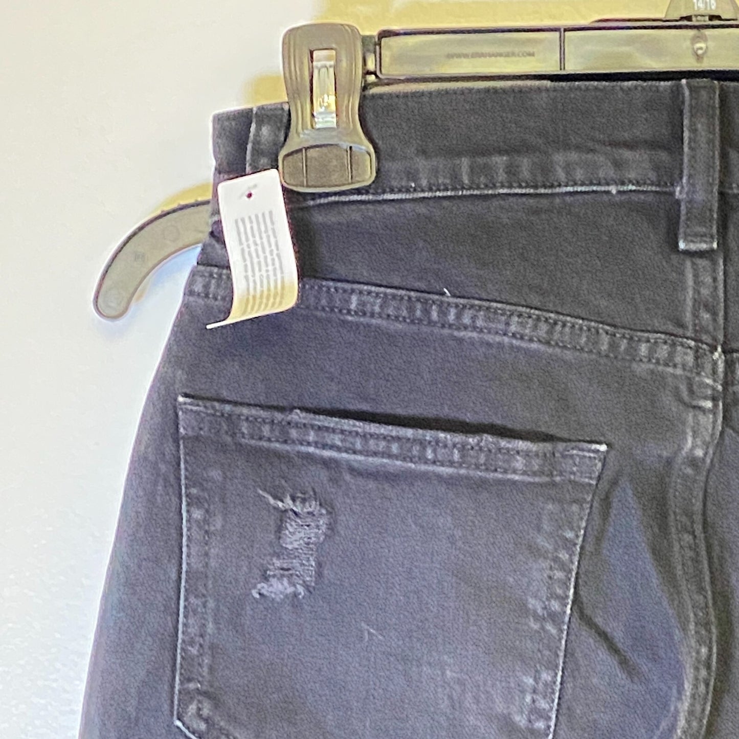 Arizona Curvy Mom Straight Ankle Fit Leg Jeans Women's Size 3 Color Black *NWT