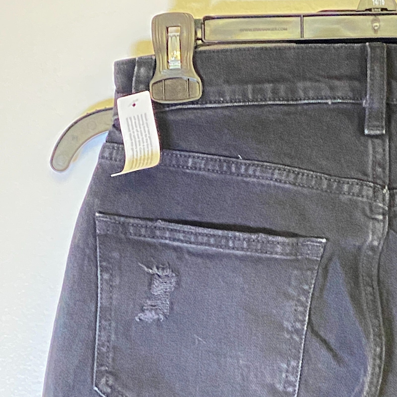 Arizona Curvy Mom Straight Ankle Fit Leg Jeans Women's Size 3 Color Black *NWT