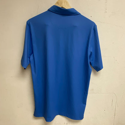 Walter Hagen Men's P11 Slash Chest Stripe Polo Slash High Sea Blue MGA11492