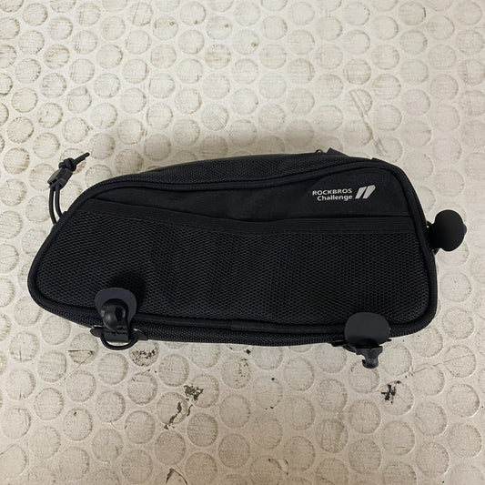 ROCKBROS Top Tube Bike Bag Front Frame Bag Cycling Pouch Lightweight Black