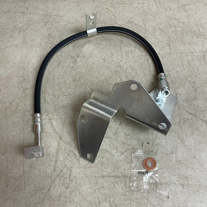 Carquest BHA38743 Brake Hydraulic Hose 20.25" Black EPDM Rubber OE Fit