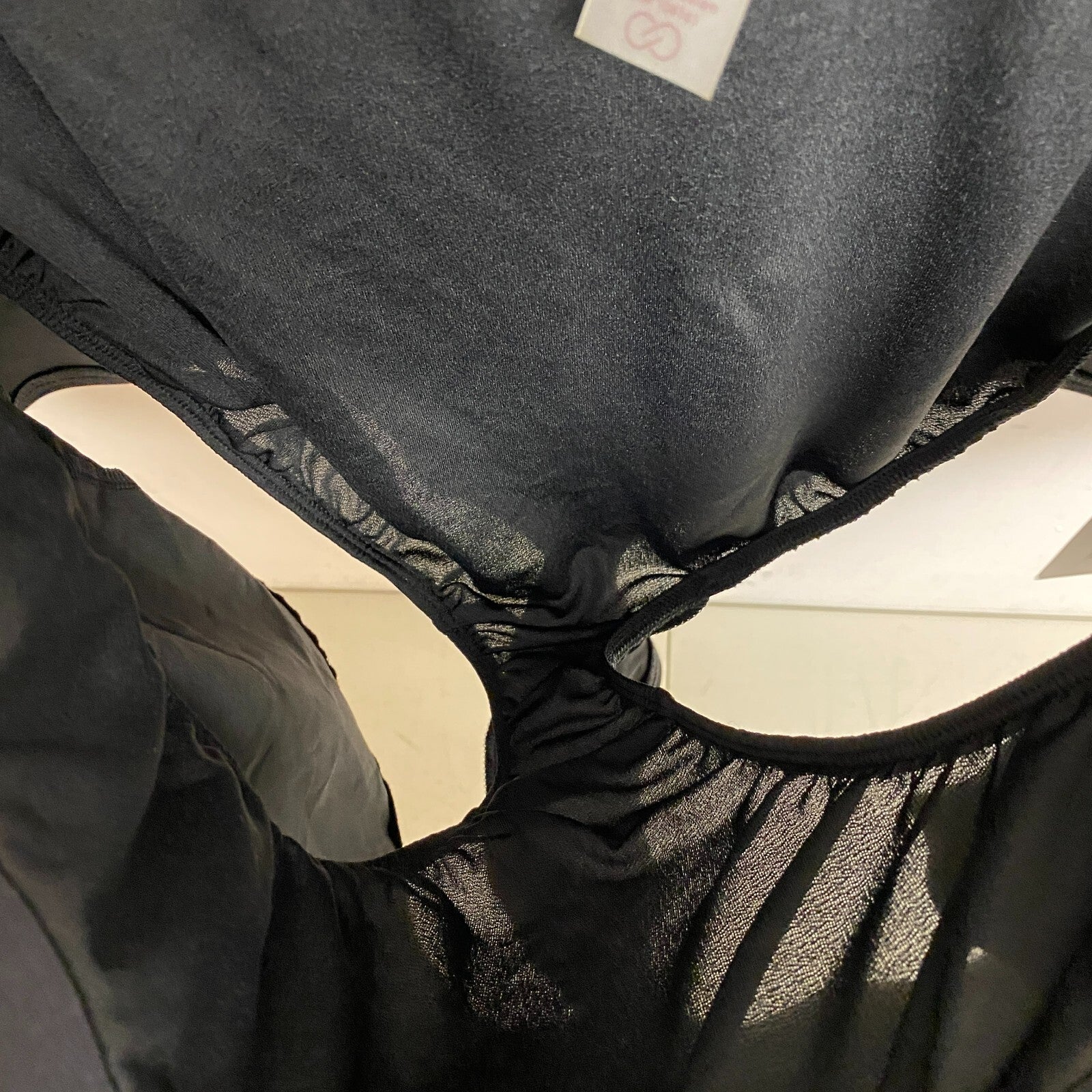 Calia Womens Performance 3" Relaxed Bonded WB Short Pure Black Solid WAX12191