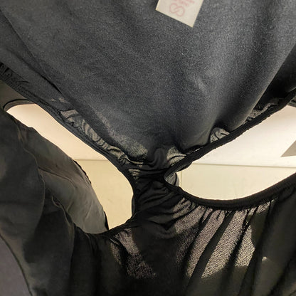 Calia Womens Performance 3" Relaxed Bonded WB Short Pure Black Solid WAX12191