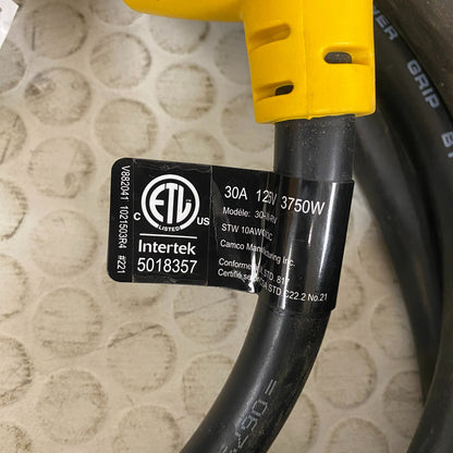 Camco 55197 PowerGrip Extension Cord 30 Amp 50 Ft RV Camper Trailer Generator