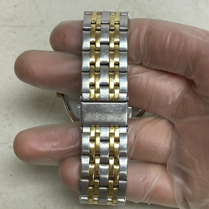 Armitron Women's Two Tone Time Day And Date Function Bracelet Watch, 20/5491TT