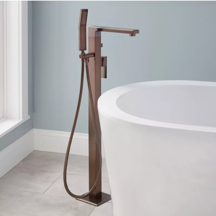 Signature Hardware RYLE FREESTANDINNG TUB FAUCET AND HAND SHOWER OIL RB