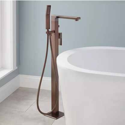 Signature Hardware RYLE FREESTANDINNG TUB FAUCET AND HAND SHOWER OIL RB