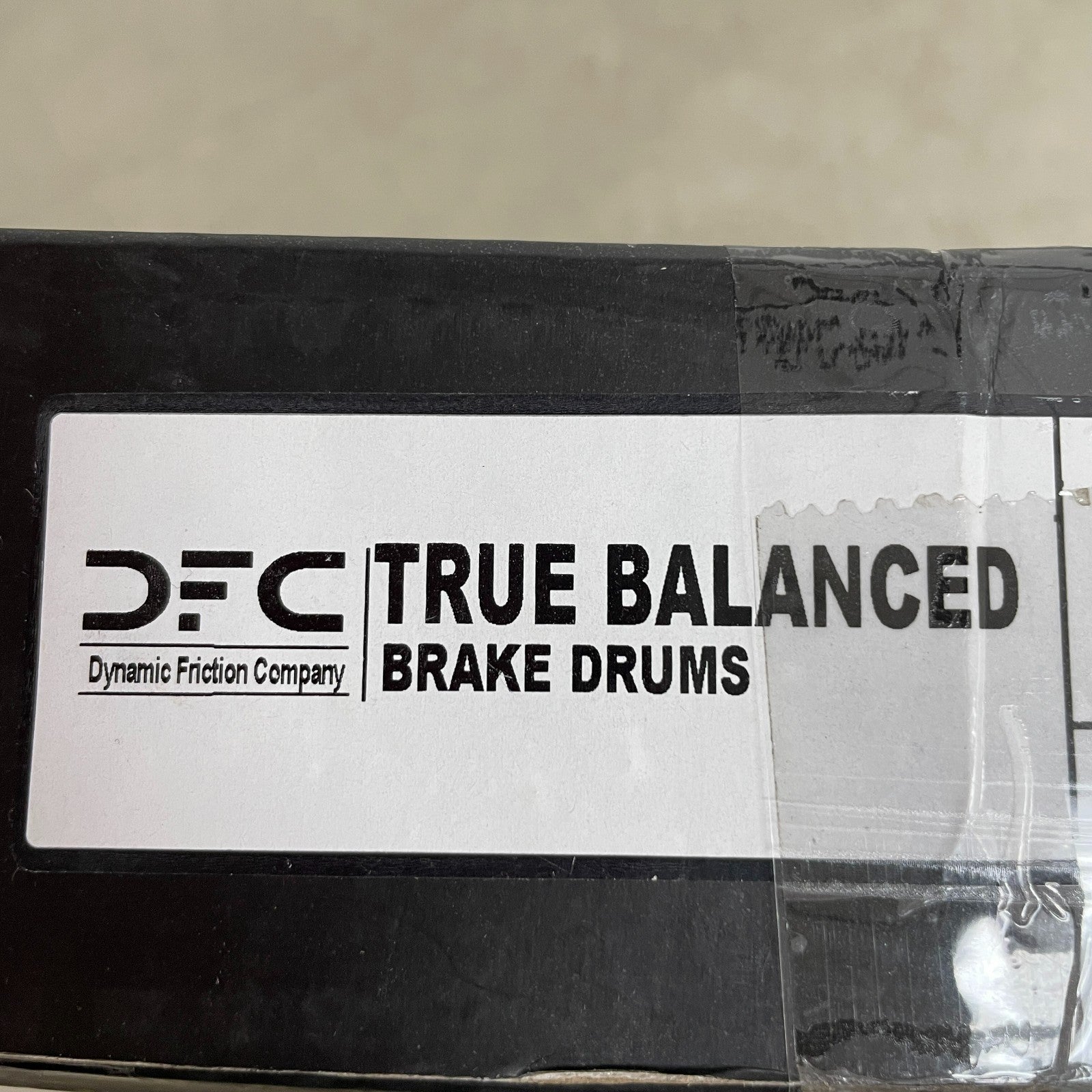 Dynamic Friction 365-64001 Rear Brake Drum 300 mm Black High-Temp Coating