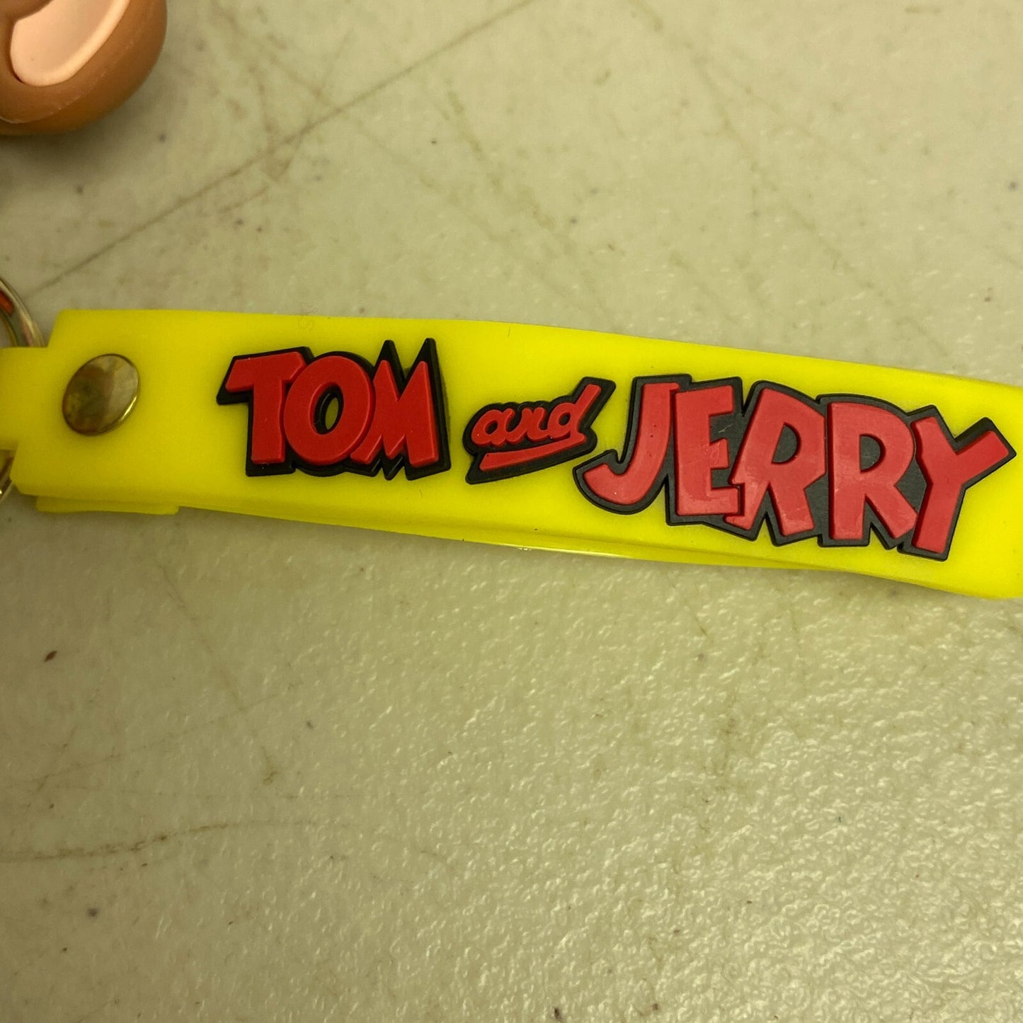 Assorted Silicone Tom And Jerry Keychain Jerry Accessory