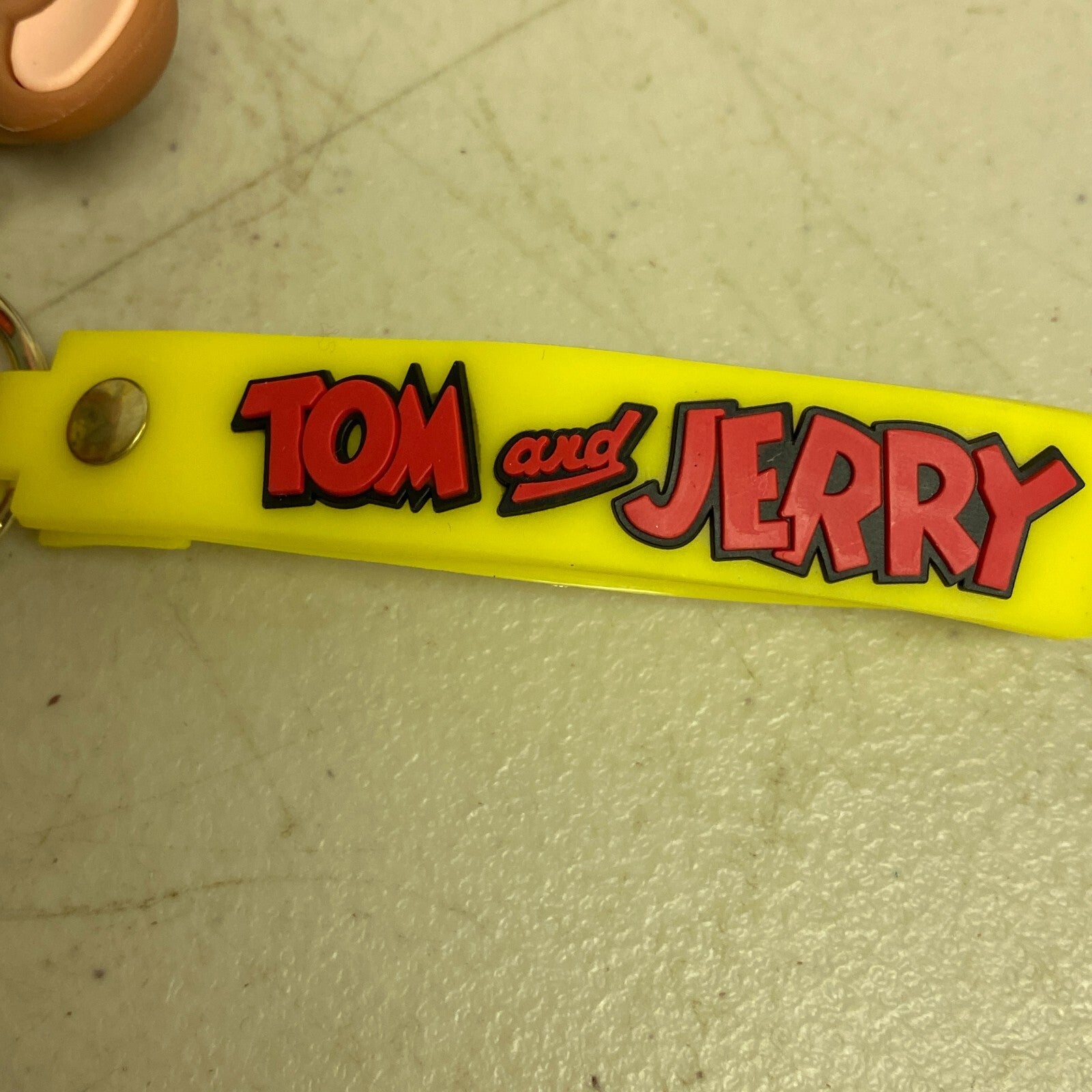 Assorted Silicone Tom And Jerry Keychain Jerry Accessory