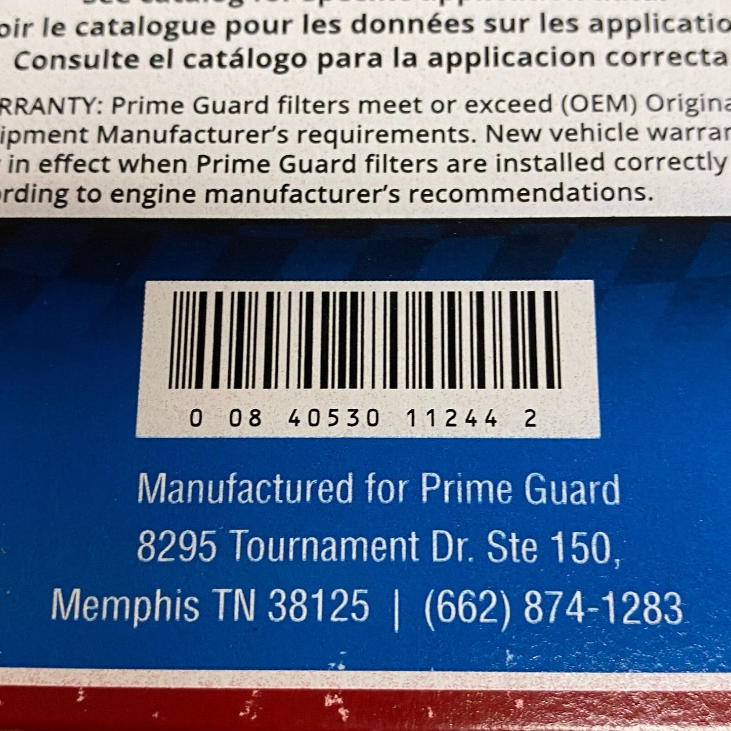 Prime Guard Premium Oil Filter POF 4651